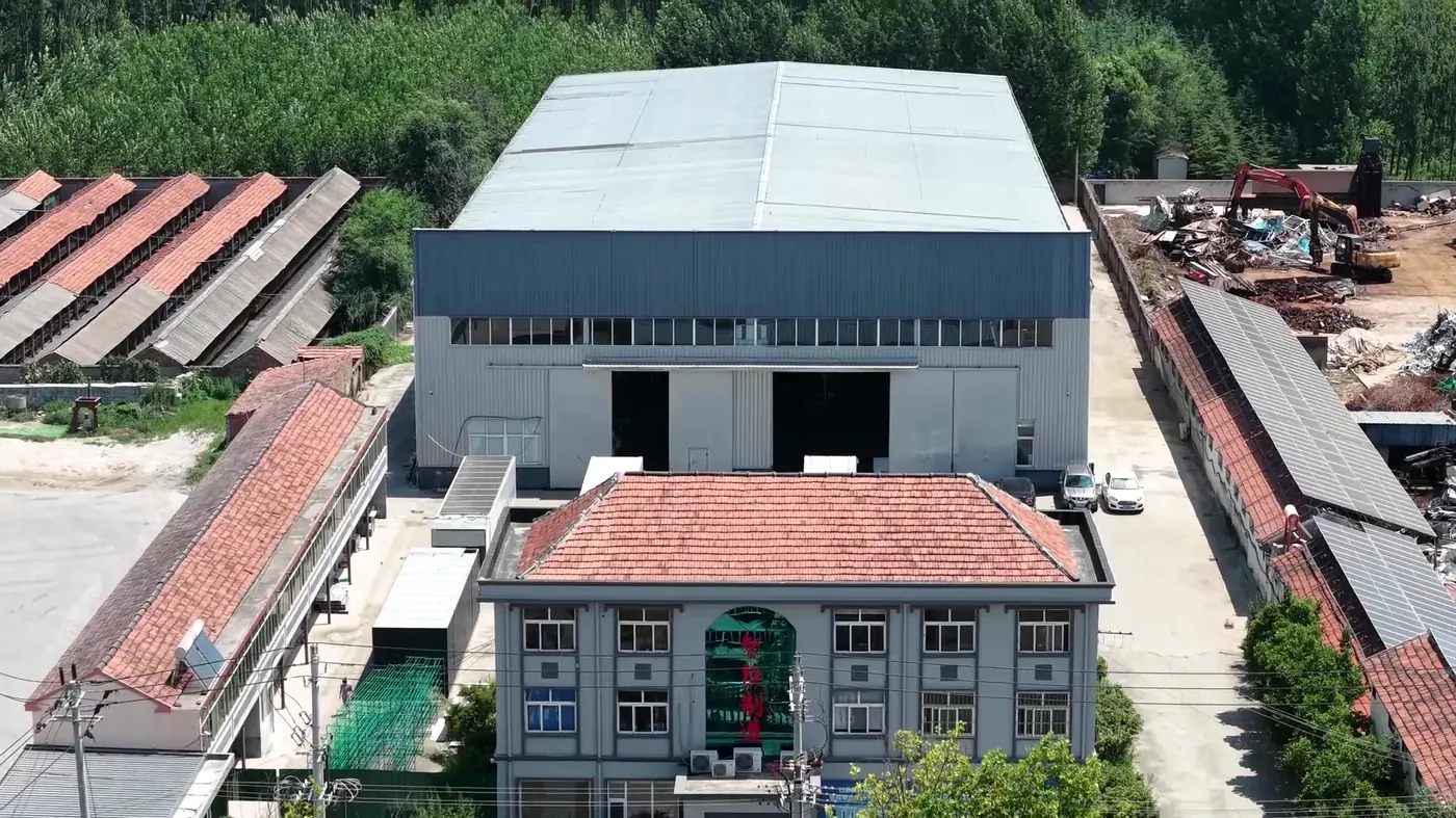 Qingdao manufacturing base — aerial view