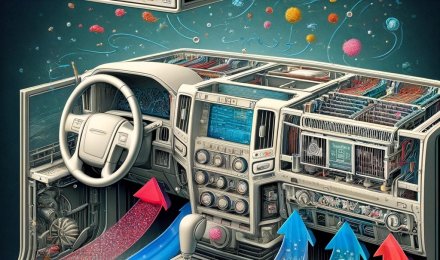 How does the HVAC system affect the air quality inside a vehicle?